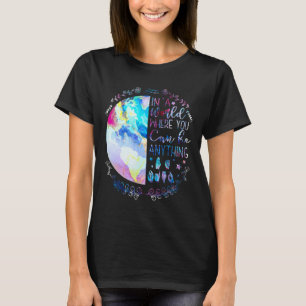 Kind Asl Alphabet American Sign Language Deaf Awar T-Shirt