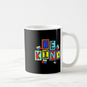 Kind Autism Awareness Asl Kindness Autism Mum Teac Coffee Mug