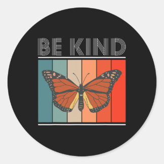 Kind Deaf-mute  Classic Round Sticker