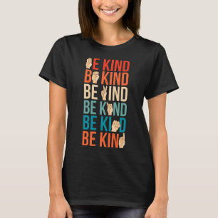 Kind Deaf-mute Sign-language T-Shirt