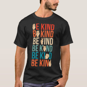 Kind Deaf-mute Sign-language  T-Shirt