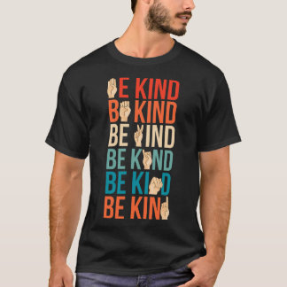 Kind Deaf-mute Sign-language  T-Shirt