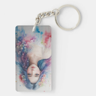 Kind eyes key ring
