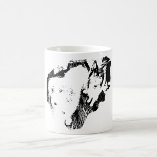 Kind Eyes, Shaggy Charm Coffee Mug