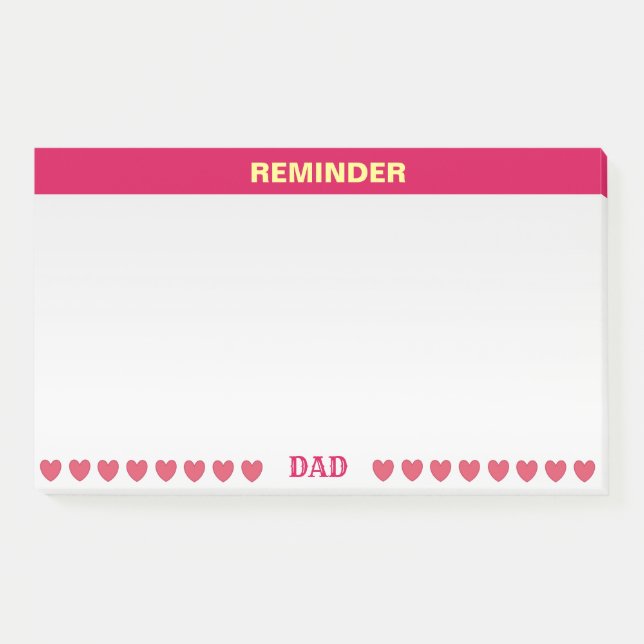 Kind/Gentle Reminder Post-it Notes (Front)