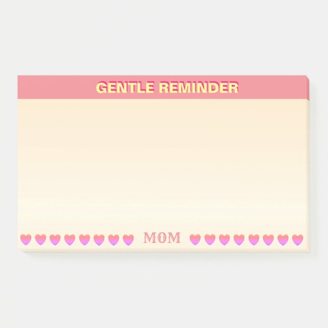 Kind/Gentle Reminder Post-it Notes (Front)