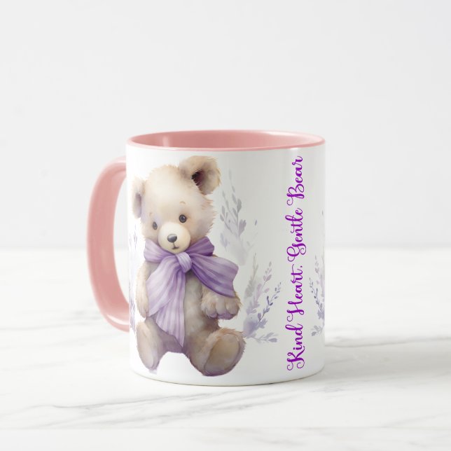 Kind Heart Gentle Bear Mug (Front Left)