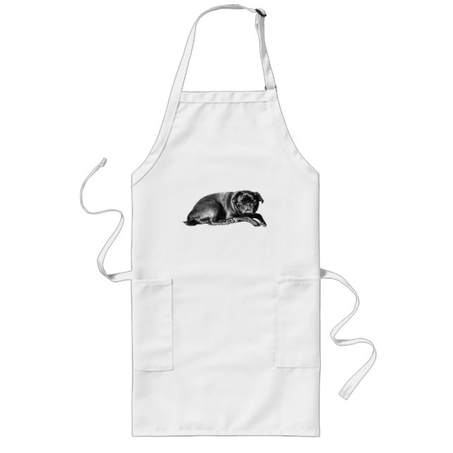 Kind Helper, Calm Kitchen Long Apron (Front)