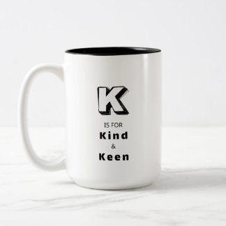 Kind K - Personalised Luxury Praise Mug