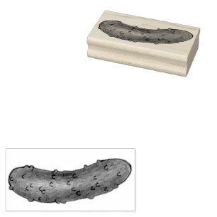 Kind of a Big Dill (Deal) Kosher Sour Pickle  Rubber Stamp