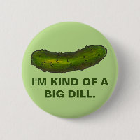 Kind of a Big Dill Pickle Sour Kosher Deli Green