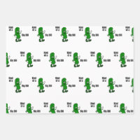 Kind of a Big Dill Pickle Wrapping Paper Sheet