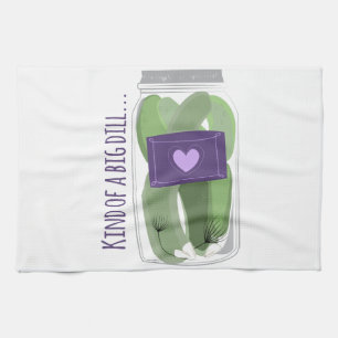 Kind of a Big Dill Tea Towel