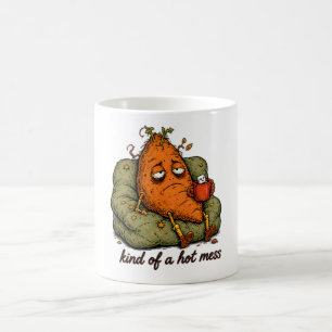 Kind of a Hot Mess Sweet Potato Thanksgiving Coffee Mug