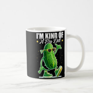 Kind Of Big Dill Pickle Funny Halloween Cucumber Coffee Mug