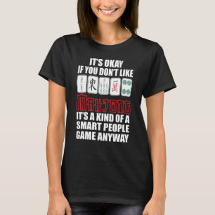 Kind Of Smart People Game Board Mahjong T-Shirt