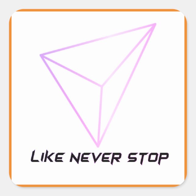 Kind of sticker for stationery and sports  (Front)