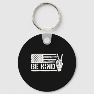 Kind Sign Language Asl Teacher Gift Deaf Awareness Key Ring