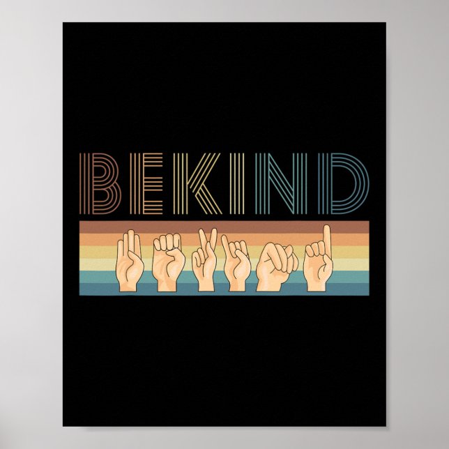 Kind Sign Language Deaf 1  (Front)