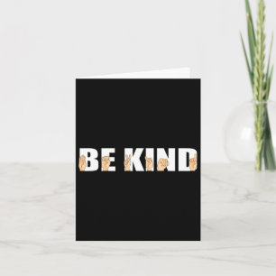 Kind Sign Language Deaf Card