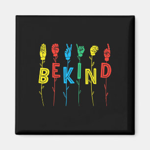 Kind Sign Language Hand Autism Awareness Asl Inter Magnet