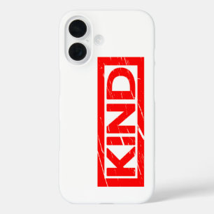 Kind Stamp iPhone 16 Case