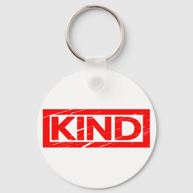 Kind Stamp Key Ring (Front)