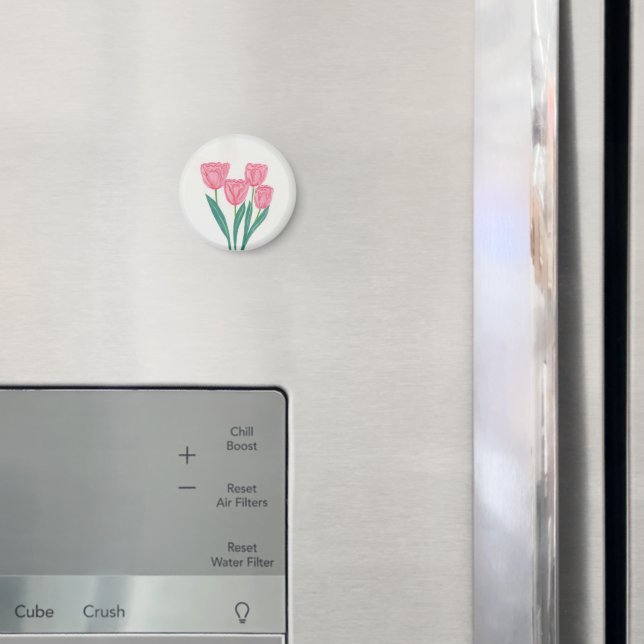 Kind Tulips Magnet (In Situ (Fridge))