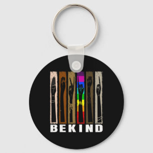 Kind Usa Sign Language Hand Talking Teachers Lgbtq Key Ring