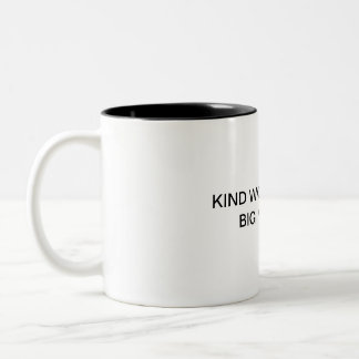 Kind Words, Big Heart 💖 – Motivational Mug for Po