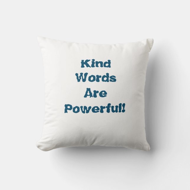 Kind Words Cushion (Front)