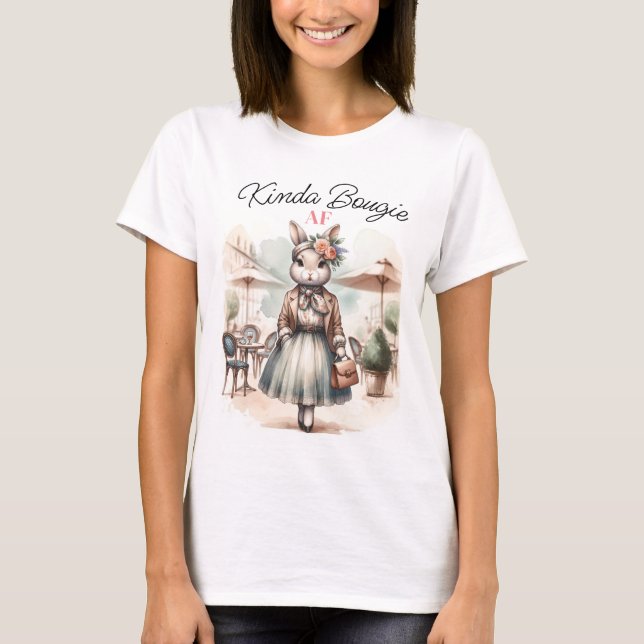 Kinda Bougie AF T-Shirt (Front)