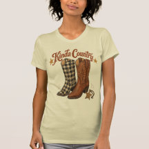 Kinda Country Western Boots, Unisex Aesthetic