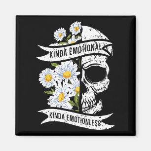 Kinda Emotional Kinda Emotionless Mental Health 1 Magnet