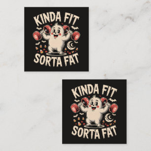 Kinda Fit Sorta Fat Enclosure Card