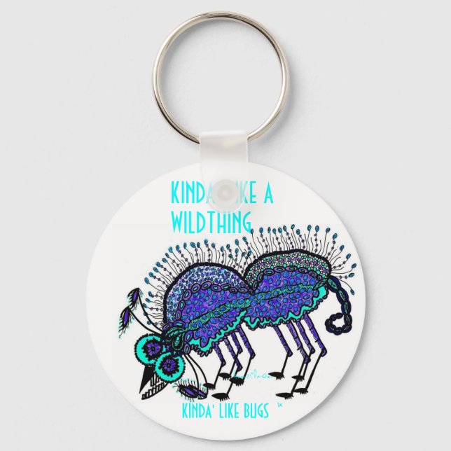 KINDA' LIKE A WILDTHING KEY RING (Front)