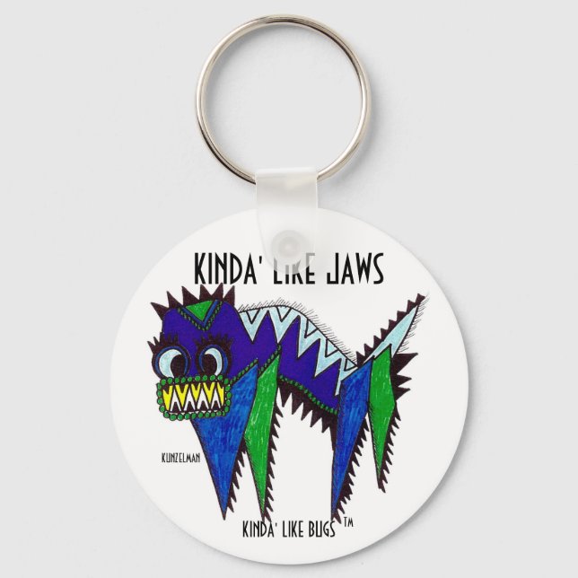 KINDA' LIKE JAWS KEY RING (Front)