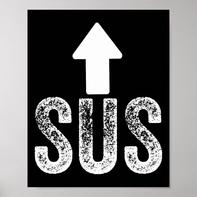 Kinda Sus Game Idk Bro Bruh Meme Funny Video Gamer Poster (Front)