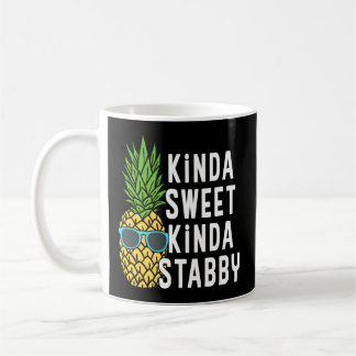 Kinda Sweet Kinda Stabby Novelty Punny Coffee Mug
