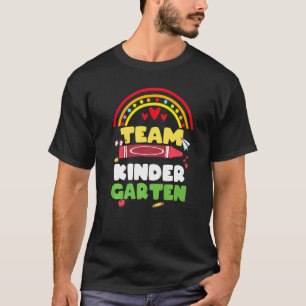 Kinder Crew Kindergarten Teacher 1st Day Of Schoo T-Shirt