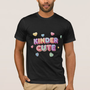 Kinder Cute - Pastel Kindergarten Back to School T-Shirt