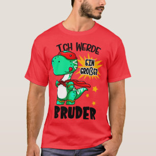 Kinder Dino Ich werde groer Bruder Jungen T-Shirt