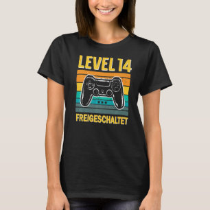 Kinder Level 14 Jahre Geburtstags Junge Gamer 2009 T-Shirt