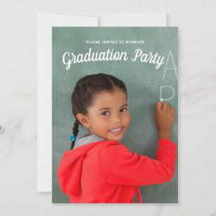 Kinder Photo Graduation Party Invitation