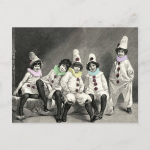 Kindercarneval Children Carnival Costume Vintage Postcard