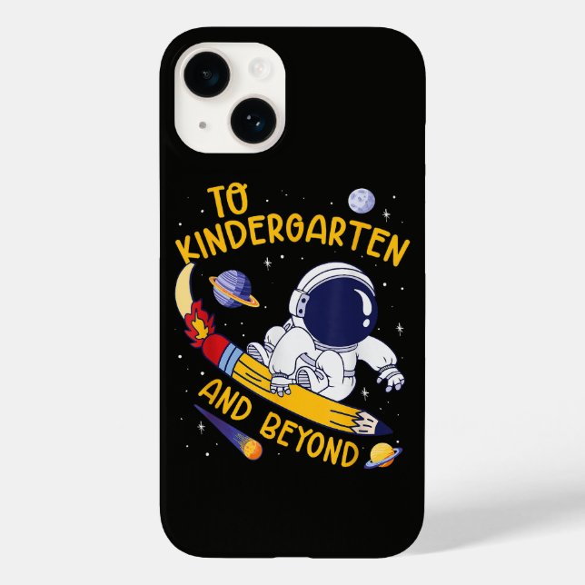 Kindergarten And Beyond Astronaut Back To School Case-Mate iPhone Case (Back)