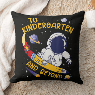 Kindergarten And Beyond Astronaut Back To School Cushion