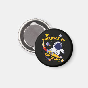 Kindergarten And Beyond Astronaut Back To School Magnet