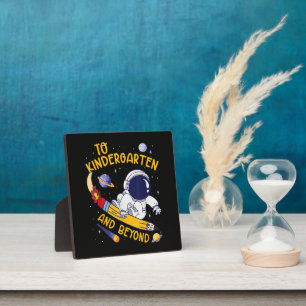 Kindergarten And Beyond Astronaut Back To School Plaque