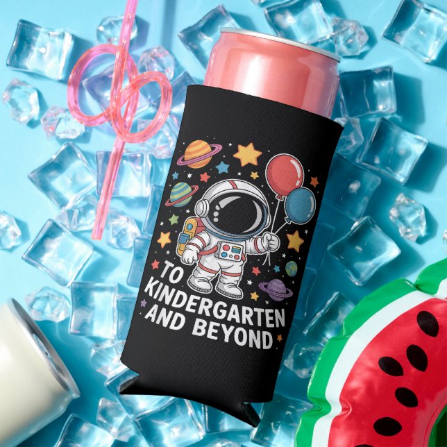 Kindergarten And Beyond Astronaut Space Seltzer Can Cooler (In Situ Summer)